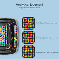 Thumbnail for 120 Pieces 2 in 1  Rainbow Beads Puzzle Board Game