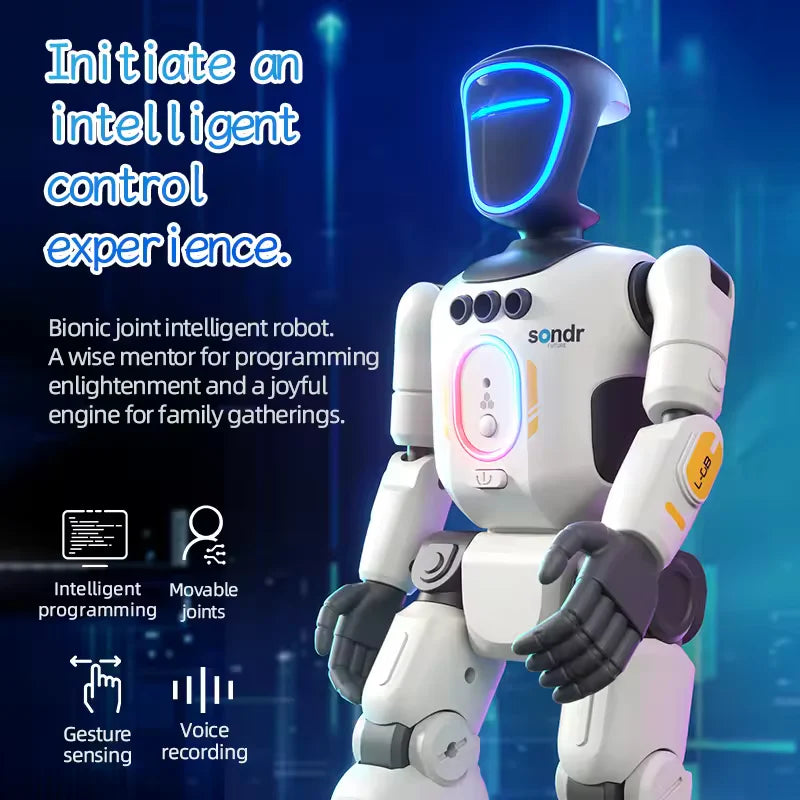 Remote Control And Gesture Control Smart Robot