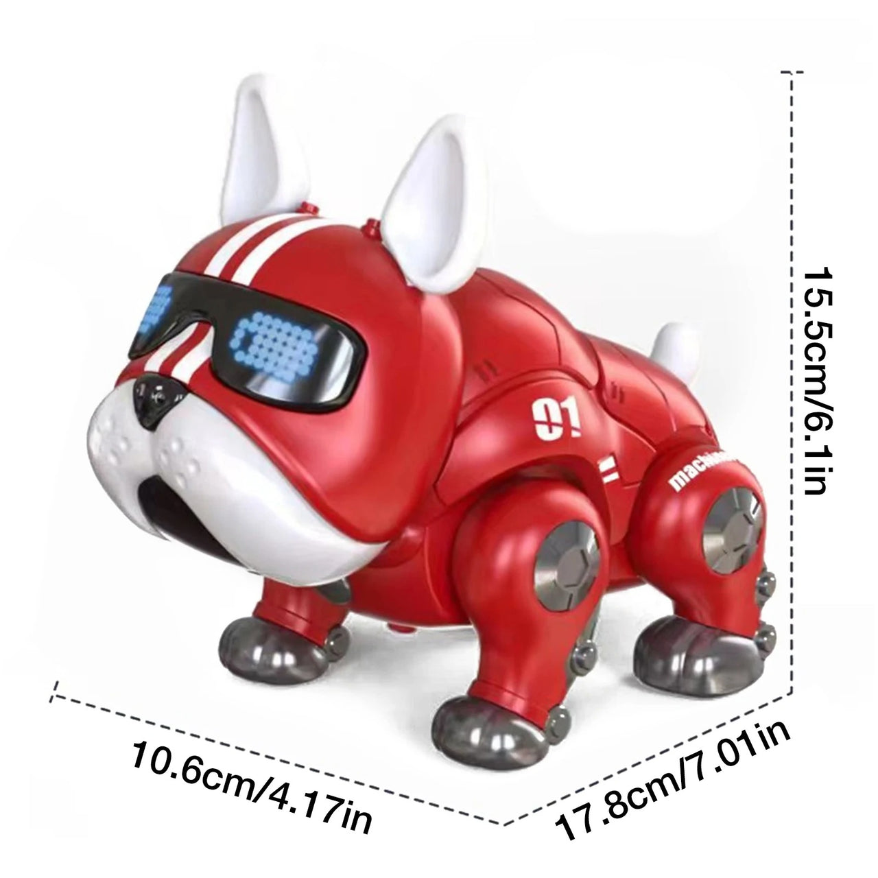 Robot Bull Dog Intelligent Toy Animal
