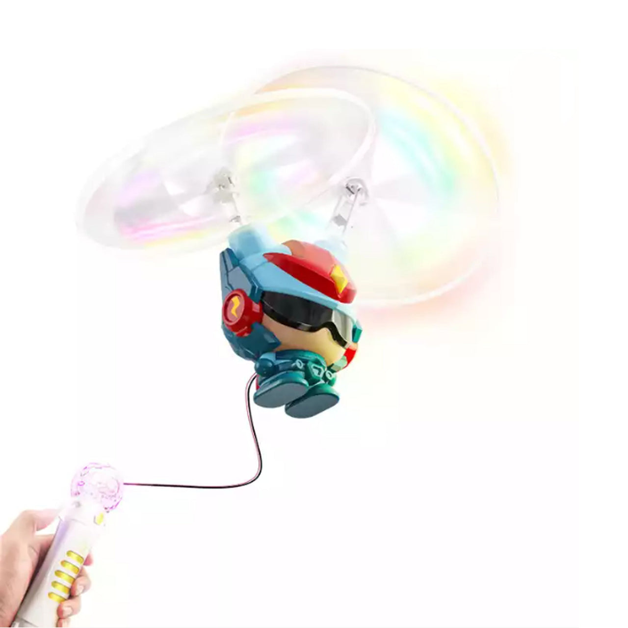 Robotic Sensor Spinning Flying Ball Toy