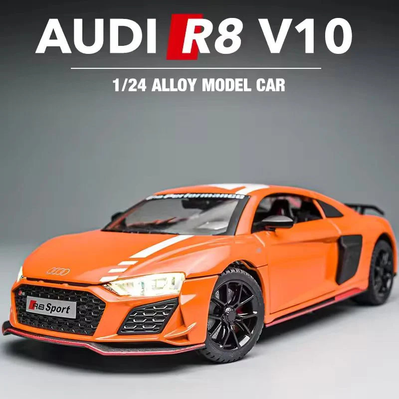 Diecast Audi R8 Car 1:24 Scale