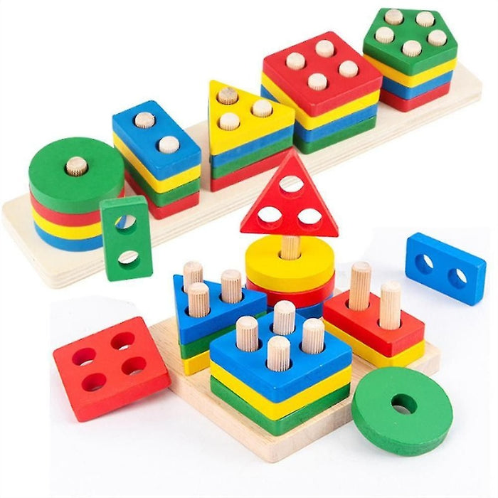Building Blocks And Five Sets of Columns