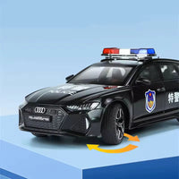 Thumbnail for Diecast 1:24 Audi RS6 Police Car