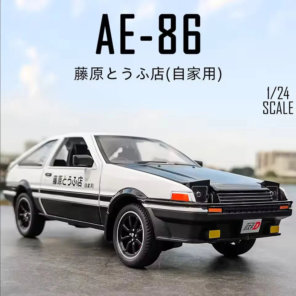 1.24 Scale Toyota AE86 Diecast Car