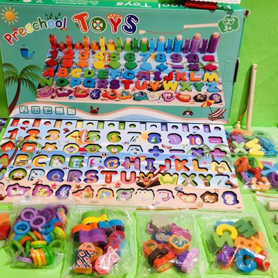 Wooden Play School Toys