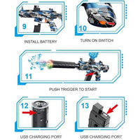 Thumbnail for Automatic M416 Ball Blaster Gun With Light Sensor