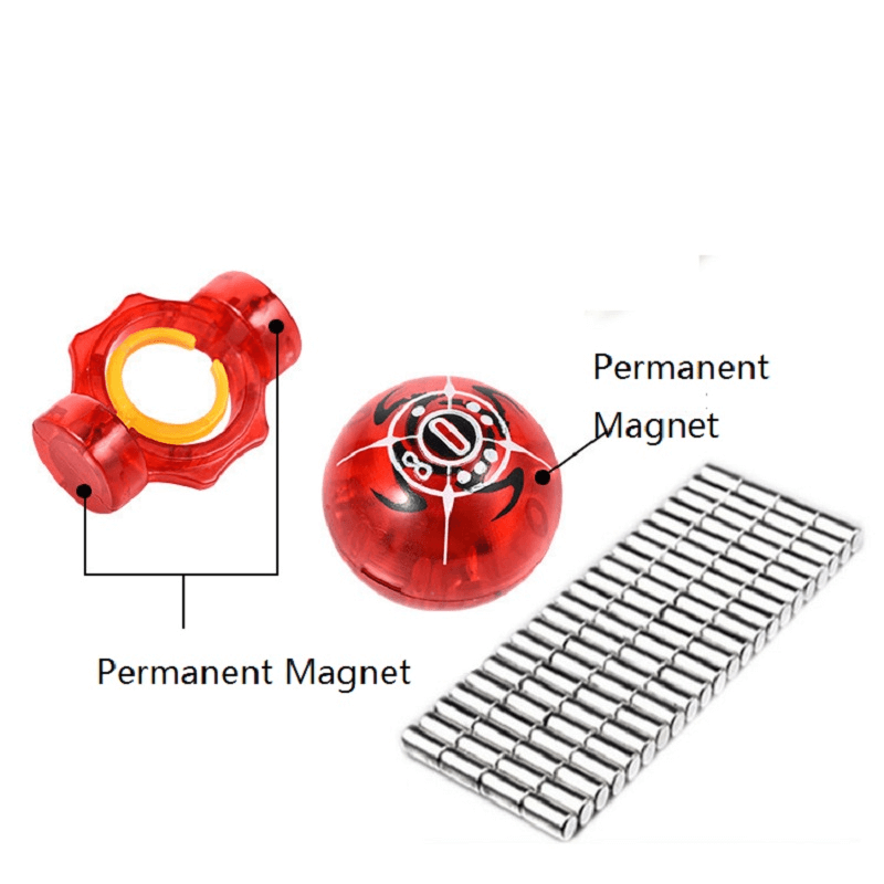 Fingertip Magic Ball Magnetic Rings Controlled Spinner Ball