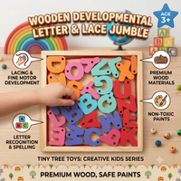 Thumbnail for Wooden A To Z Developmental Letter Recognition