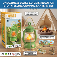 Thumbnail for Simulation Storytelling Camping Lantern Set – Kids Pretend Play Lamp with Sound & Flame Effect