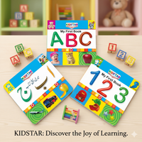 Thumbnail for KIDSTAR My First Book Set | ABC, 123 & Urdu Alif Ba | Early Learning Books for Toddlers
