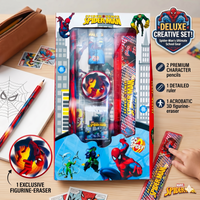 Thumbnail for Spider-Man Deluxe Creative Stationery Set | Marvel Licensed School Gear