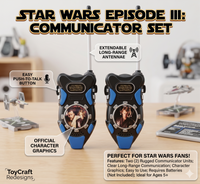 Thumbnail for Star Wars Episode III Communicator Set – Long Range Walkie Talkies for Kids