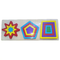 Thumbnail for Wooden Colorful Stacking Blocks for Growing Minds