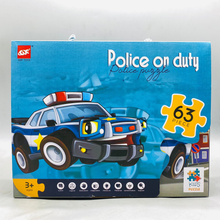 Police On Duty Puzzle 63 Pcs