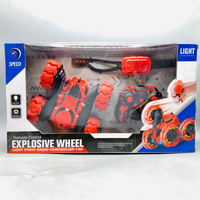 2.4G RC 4 Wheel Stunt Car With Light