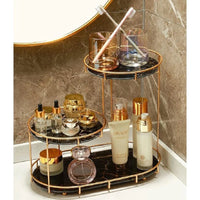 Thumbnail for 3-Tier Cosmetic Storage Rack High-End Metal Quality