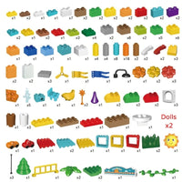 Thumbnail for 100Pcs Giraffe Blocks Set