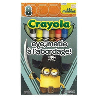 Thumbnail for Crayola Crayons - Minions - Eye Matie - 8 pack