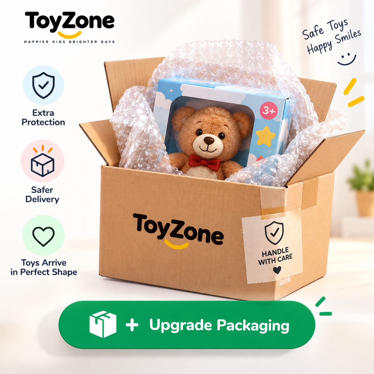 Protective Packaging Upgrade — Extra Delivery Protection