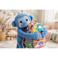 Thumbnail for WowWee Fingerlings HUGS Boris Interactive Plush — in use