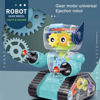 Thumbnail for Gear-Gear Rotating  Robot