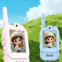 Thumbnail for 2Pcs Rechargeable Kids Video Walkie Talkie