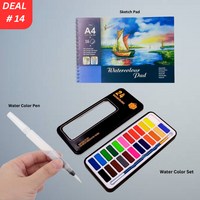 Thumbnail for Keep Smiling Water Colors Painting Deal - 28 Pieces