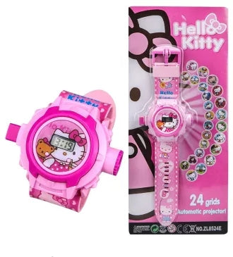 Multi Projectors Digital Wrist  Watch - Hello Kitty - TZP1