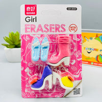 Thumbnail for Girl Erasers For Kids Pack of 4 Pieces