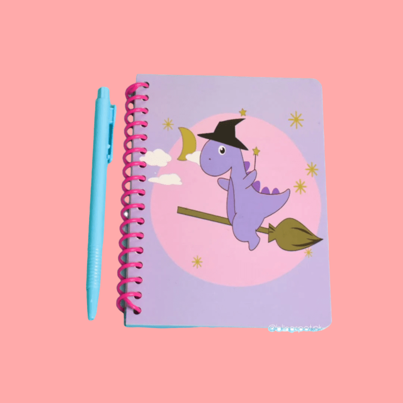 Stationery Set With Pen-Dino Land