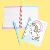 Stationery Set With Pen-Unicorn