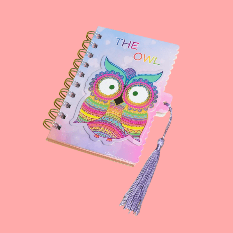 The Owl Spiral NoteBook