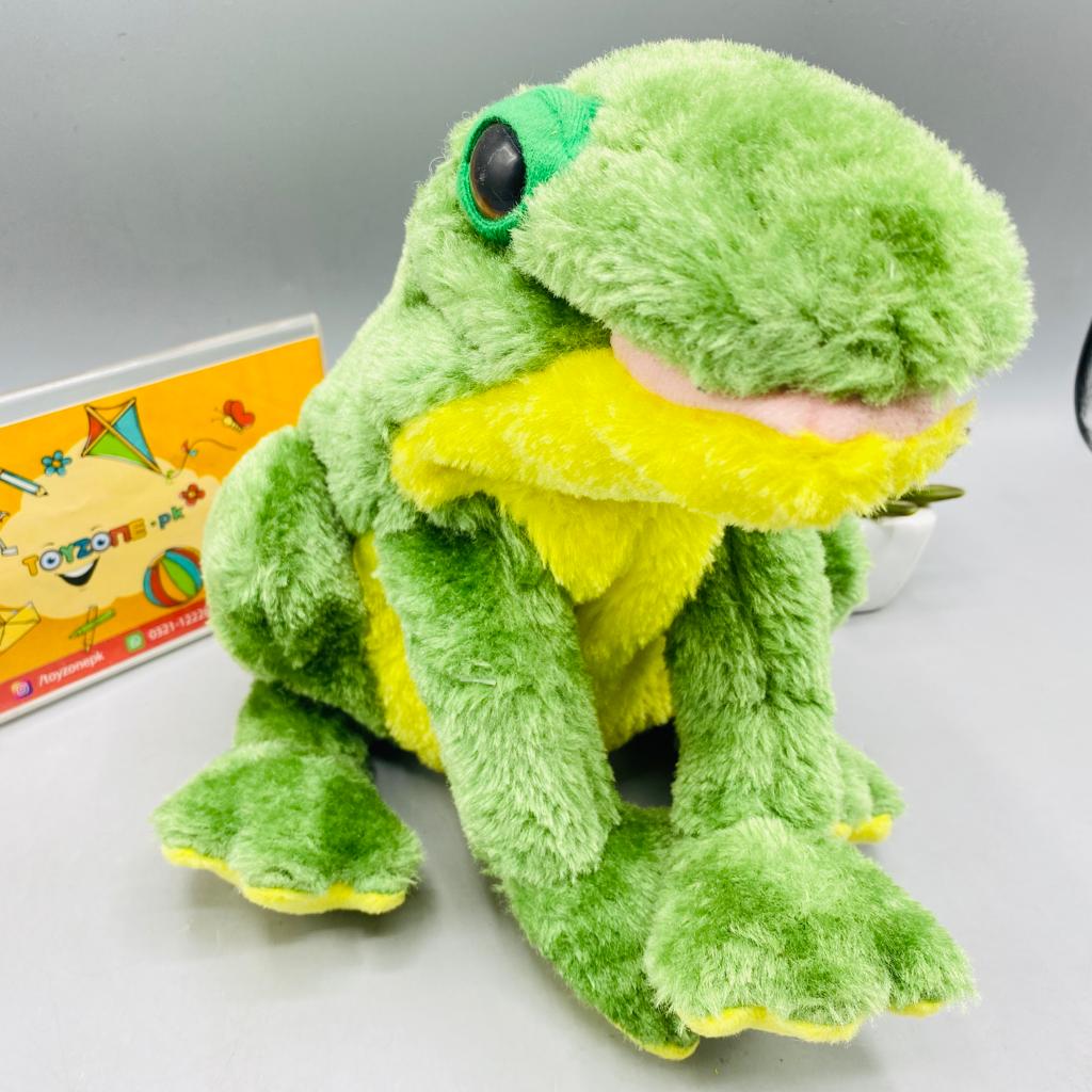 Battery Operated Frog Stuff Toy