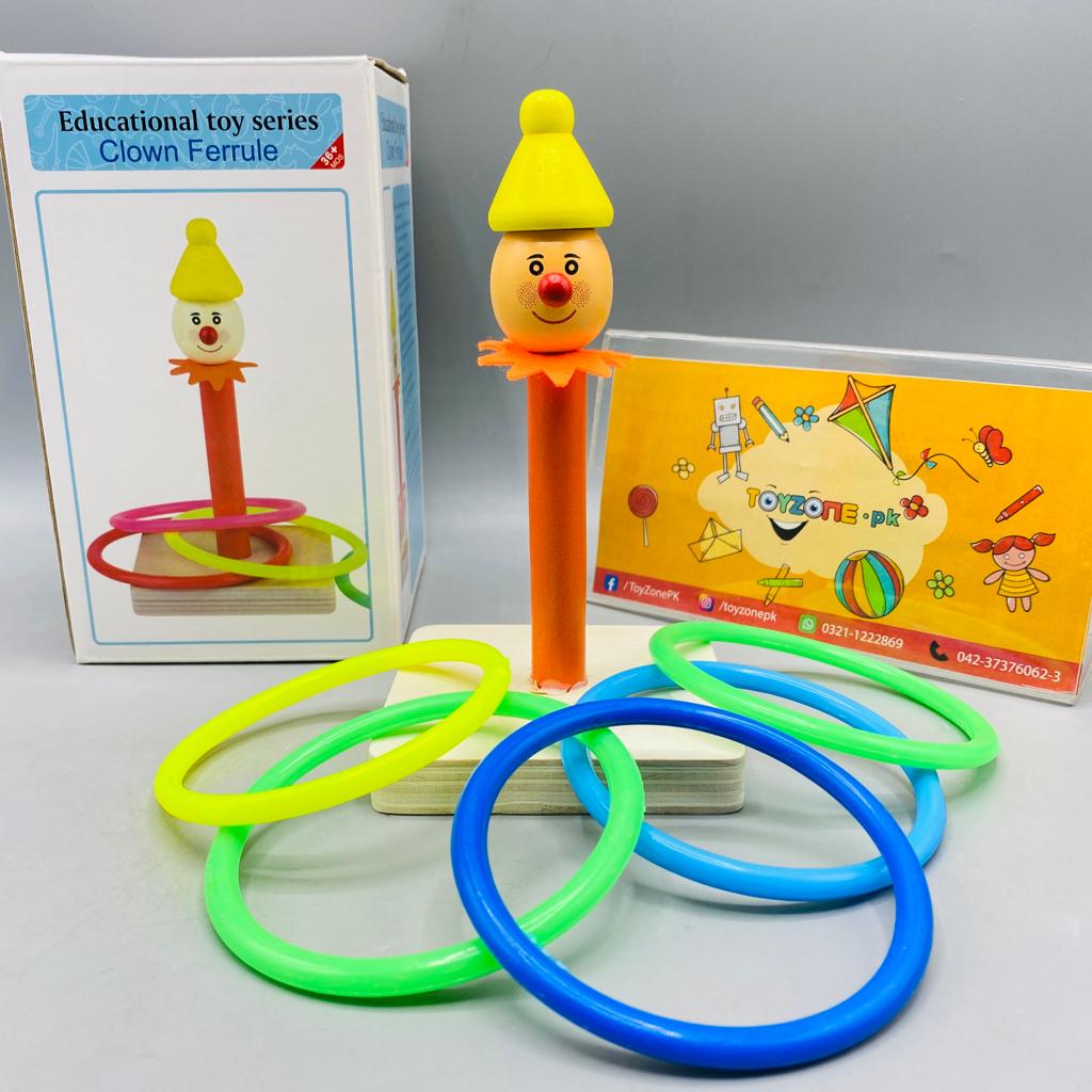 Clown Ferrule Educational Toy