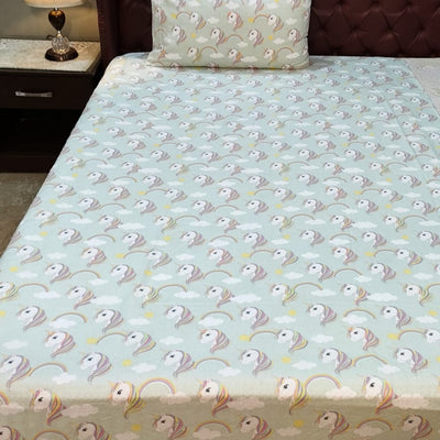 Beautiful Unicorn kids Bedsheet