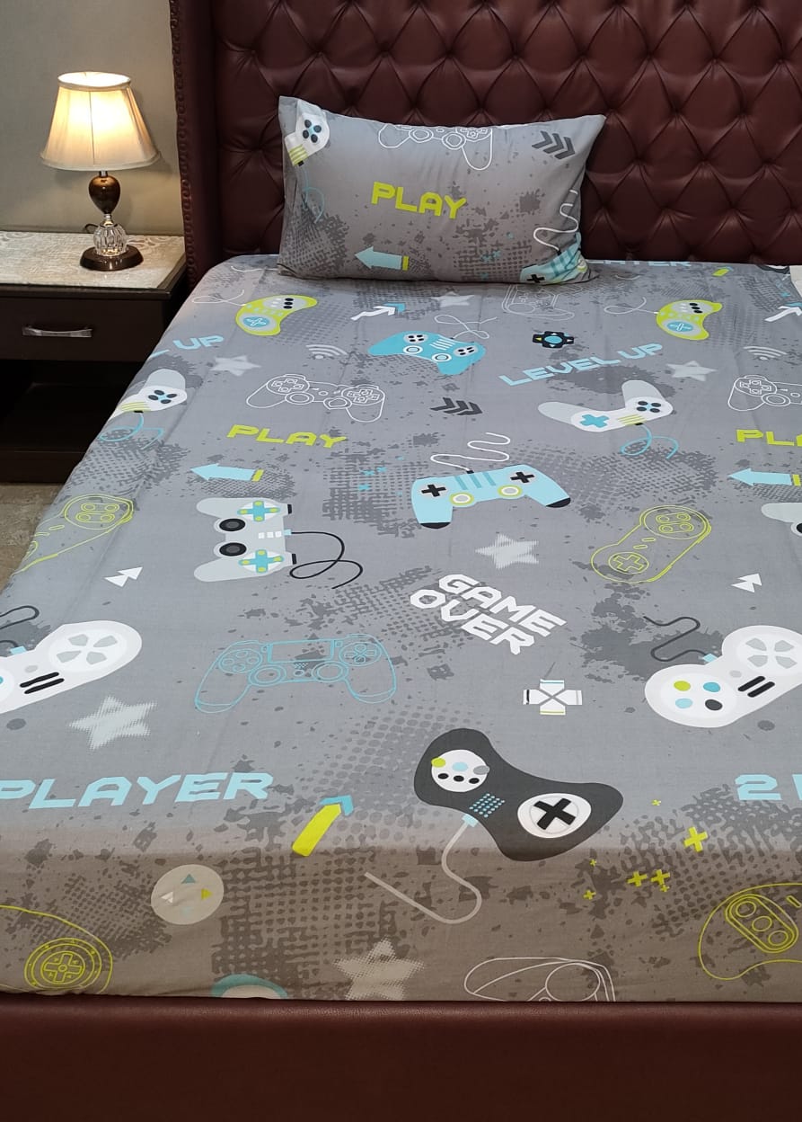 Play Game Kids Bedsheet
