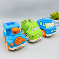 Thumbnail for Cartoon Character Bus Friction Toy