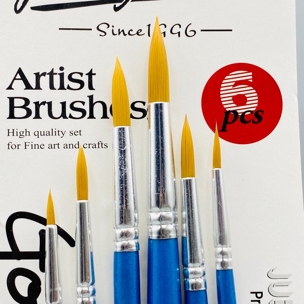 Pack Of 6 Paint Brush