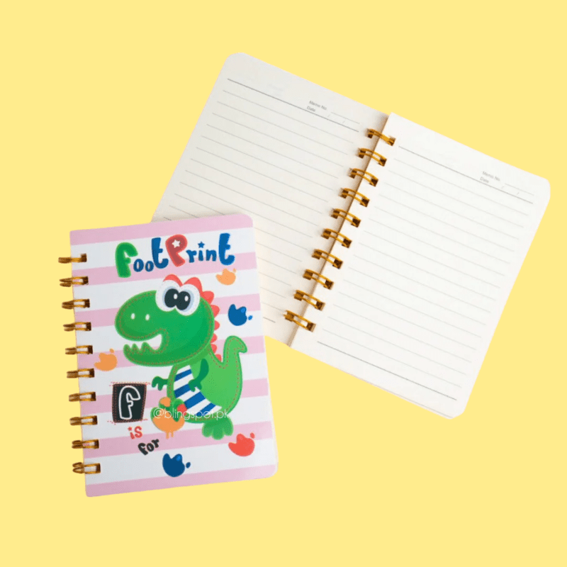 Dino Footprint  NoteBook