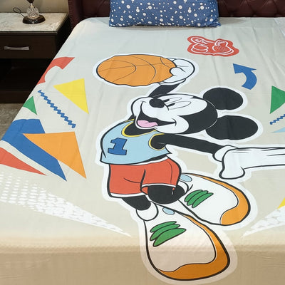 Mickey Mouse Kids Bedsheet