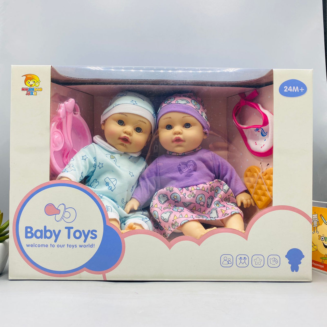 Baby Doll Set With Food Accessories