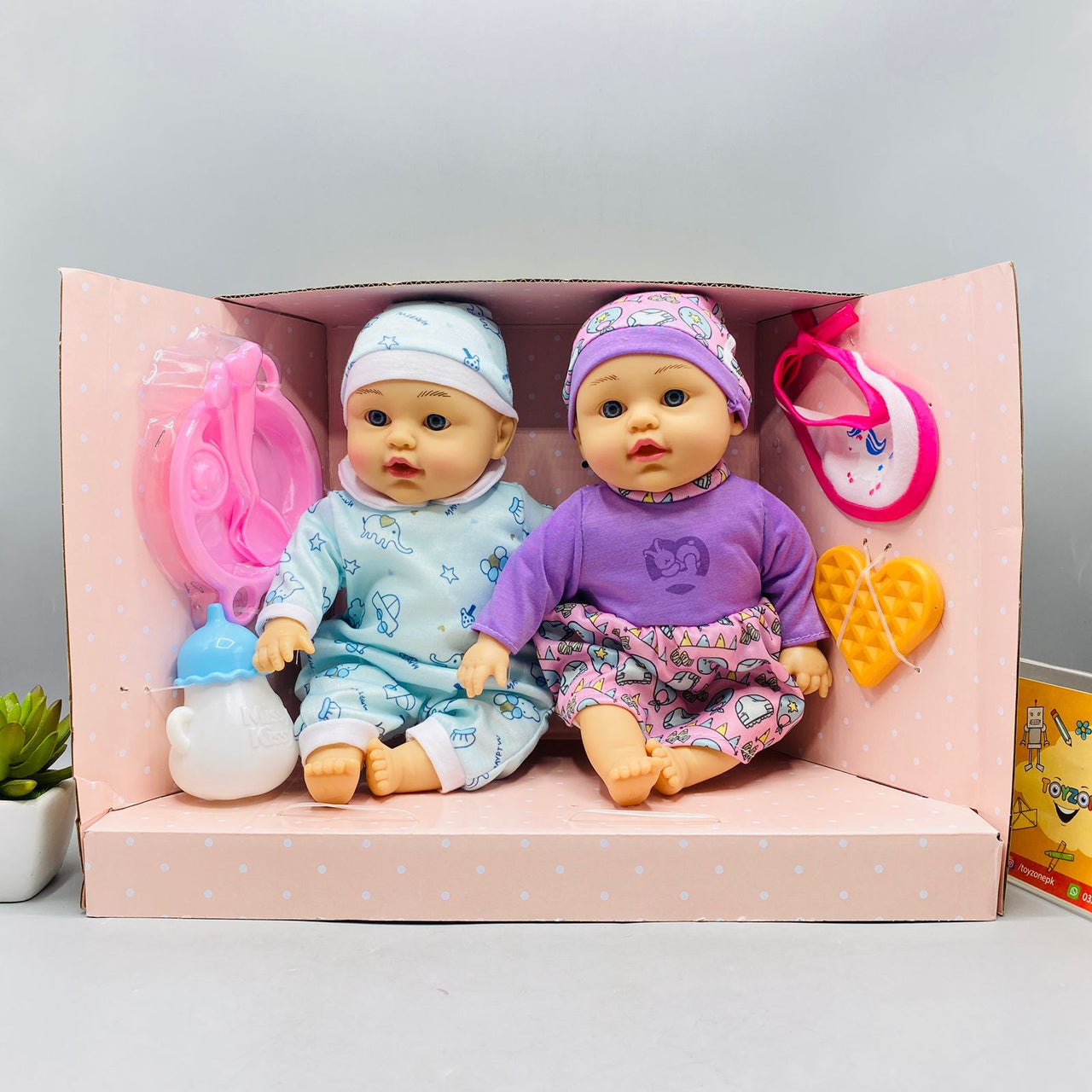 Buy Baby Doll Set With Food Accessories Online In Pakistan At