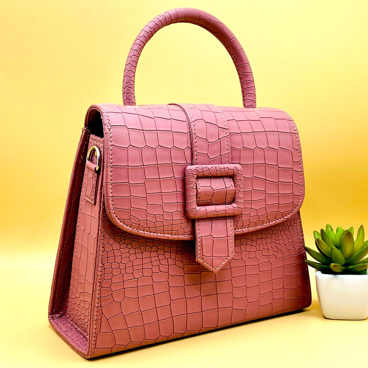 Formal Leather Woman Handbag