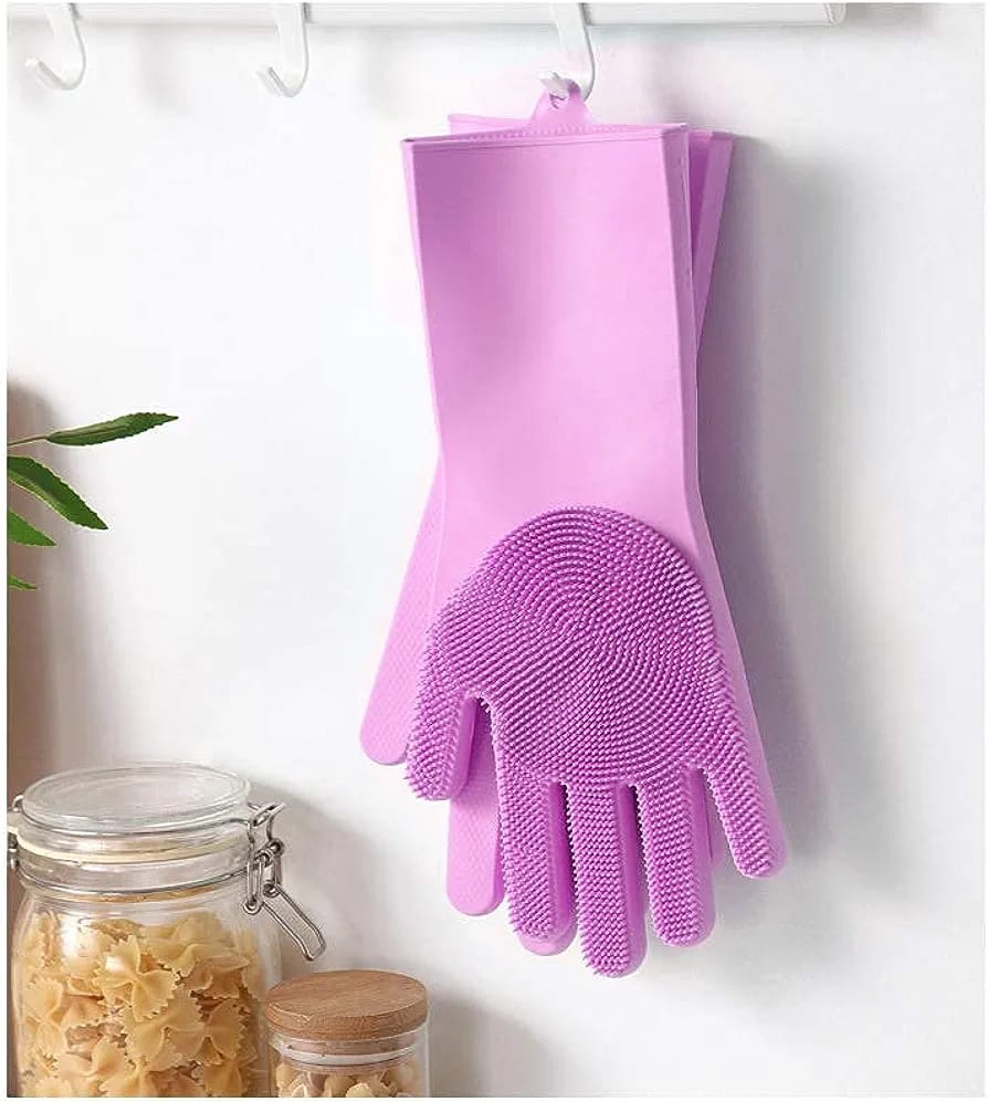 Silicone Multi-purpose Scrubbing Gloves
