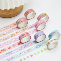 Thumbnail for 60Rolls/Set Cute Cartoon Washi Tape Set