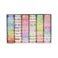 Thumbnail for 60Rolls/Set Cute Cartoon Washi Tape Set