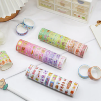 Thumbnail for 60Rolls/Set Cute Cartoon Washi Tape Set