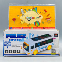 Thumbnail for Police Bus Toy with 3D Lighting and Sound