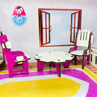 Thumbnail for 3D Stereo Puzzle Cartoon House Castle Building Model