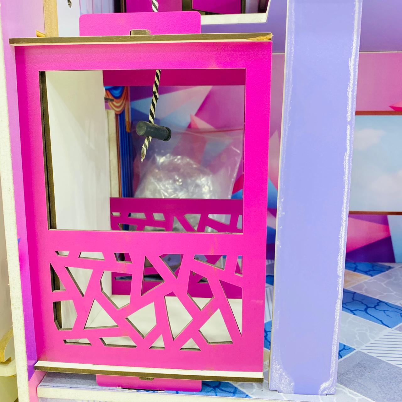 3D Stereo Puzzle Cartoon House Castle Building Model